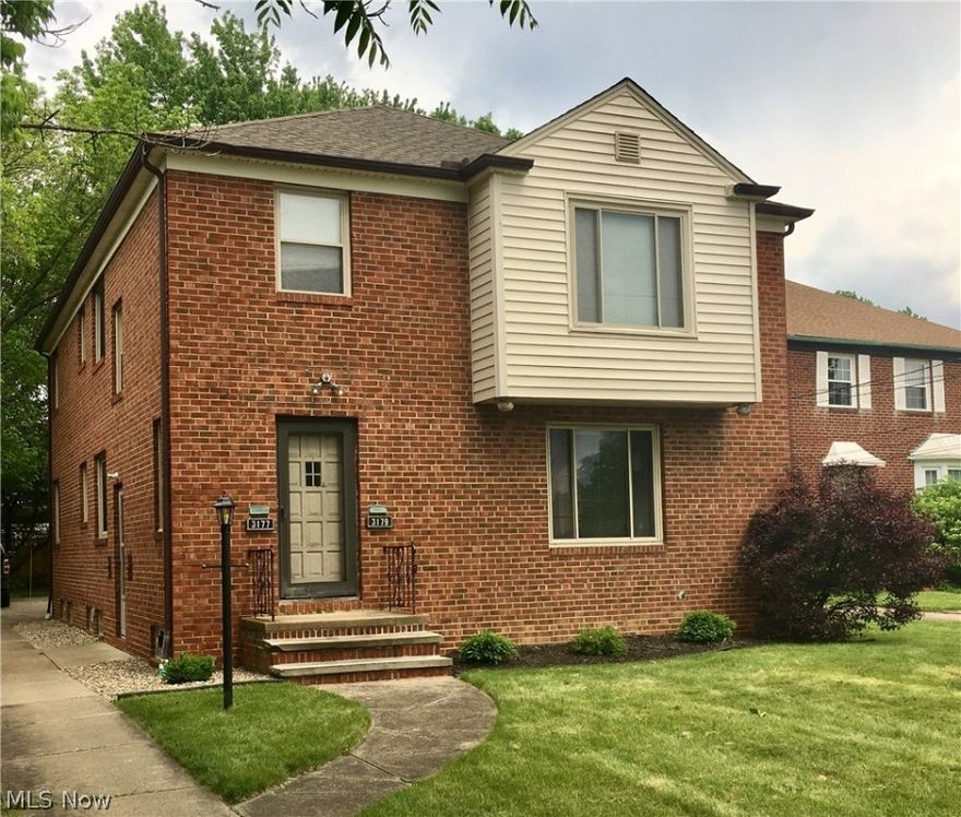 Looking for a turnkey investment property? Located minutes from Lakewood and Kamm's Corner. The new owner has an opportunity to keep it "as is" or rent one unit and live in the other. First floor unit has a long term renter for over six years and currently has a month-to-month lease $775/month. Second floor unit under lease 5/1/2019-4/30/2020 for $950/month with a security deposit of $950. Each tenant has a parking space in the garage and one space on the side of the garage. Each unit has an identical layout. Roof is around 8 years old. Newer hot water tanks. Upper unit and common areas are freshly painted. Basement is waterproofed, has two sets of washers and dryers, an extra fridge and a storage locker for each unit.