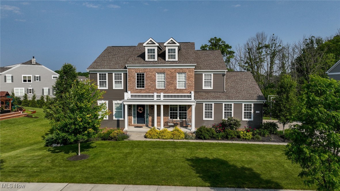 Step into luxury living in one of Hudson’s most desirable communities! This stunning 4-bedroom, 3.5-bath home offers the perfect blend of elegance, comfort, and functionality—complete with a fully fenced backyard and professionally designed landscaping that creates your own private outdoor retreat. Inside, you'll be greeted by a dramatic two-story foyer that opens to a private home office and a formal dining room with a beautiful tray ceiling—perfect for hosting dinner parties or family gatherings. Love to entertain? You’ll fall head over heels for the show-stopping kitchen, featuring a huge center island, sleek quartz countertops, rich cabinetry, and a spacious walk-in pantry. The open layout flows effortlessly into the cozy living room, where a gas fireplace sets the tone for relaxed evenings at home. Upstairs, you'll find a versatile entertainment room—ideal for movie nights, a game room, or a second family lounge. The luxurious owner’s suite is your sanctuary, complete with a spa-like soaking tub, separate walk-in shower, and his-and-hers walk-in closets. Conveniently located on the same level, the laundry room makes daily routines a breeze. Need more space? The full basement is ready for your custom touch and already plumbed for a future bathroom, offering endless potential for a home gym, guest suite, or playroom. Located in the award-winning Hudson School District and just minutes from top-rated restaurants, parks, schools, shopping, and highways, this home truly has it all. Don't miss your chance to live in The Reserve at River Oaks—schedule your private showing today!