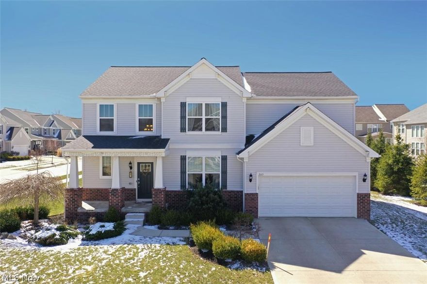 Beautiful home awaits its new owners in desirable Aberdeen community. As you step into the 2-story foyer, you'll notice strategic windows bringing in abundance of natural light. To the right is a Flex room with glass doors. Open lay out of Great Room, Kitchen and Dining is the heart of the house. Kitchen space offers ample of cabinets and granite counters along with stainless steel appliances, back splash, 5 range gas cook top with vented out exhaust fan and walk-in Pantry. The large island opens to freshly painted Great room with wall of windows and gas fireplace. Dining area opens to spacious maintenance free deck and views of evergreens planted for privacy. Planning area with built-ins is a perk for home-works or home office. 8x5 mudroom is a bonus that can meet your storage/additional space needs. Light filled stairways lead you to a substantial loft area that can be a work, play or media space. 2nd floor Master bedroom offers tray ceiling and ensuite with double vanity, soaker tub