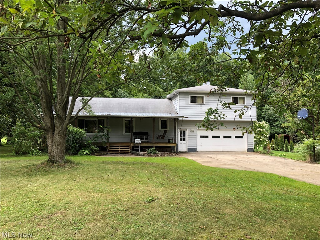 2 bedroom with a possible 3rd bedroom, 3 full bath home on a quiet dead end street in Richfield. Open floor plan , all appliances stay. First floor has hardwood flooring, a full bath and french doors leading to the deck overlooking a fully fenced yard. The second floor has 2 bedrooms and a full bath, also a possible third bedroom that is currently being used as a sitting room. The home features a large front porch for your enjoyment. Located in the Revere school district. Conveniently located near highways and the Hinckley Reservation. Lots of privacy and potential!