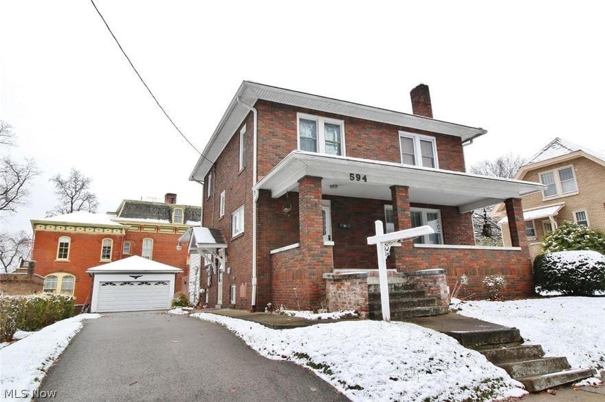 This two story Brick home ,large living room with Gas fireplace , hardwood floors under carpet, updated kitchen with Amish built cabinets and Quartz counter tops Stainless steel appliances , pantry for all your pots and pans, formal dinning room , and full bath on the first floor. The upstairs with 3 bedrooms with all newer windows and a large full bath, the basement is finished with the 3rd full bath plus a kitchen for a in-law suite , Tankless hot water tank, electric has been all updated, The outside offers a fenced in yard , plus a large garage.