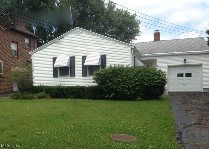 This property is the deal of the day! Impressive 2 bedroom ranch home. Fireplace with beautiful woodwork in the living room. Full basement, updated water heater and gas furnace. Fenced in back yard and attached garage.