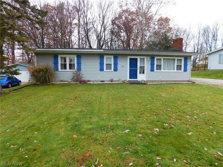 Look no further! Fantastic move-in ready ranch home.  Beautiful lot with fenced-in back yard offers privacy and security. Vaulted ceilings in all rooms. Extra-large living room with a wall of windows. Huge eat-in kitchen has plenty of counter top space w/ sliding doors to back deck and patio. Many updates, kitchen and appliances 2012, hot water tank 2012, bathroom 2016, carpet 2016, drain tile in rear yard 2018, interior painted, newer roof, windows and siding. Three spacious bedrooms and a laundry room, all appliances stay. Minutes away from all that Twinsburg has to offer including the award-winning Twinsburg schools. A great starter home or investment home.  Come take a look.