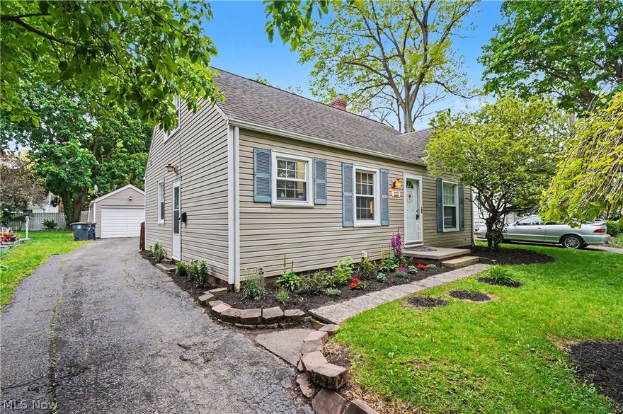This Home is truly a Magnet for Dogs and Dogs Lovers alike! Along with Yard Features mentioned further, the Office on First Floor could easily function as a Mud room or Bedroom for Pets, and back door is securely inside the gated & fenced area! This Updated Cape Cod is located in the Preferred Wallhaven Neighborhood, convenient to a host of Restaurants, Boutique Shopping and Local Parks. Seller has a "Flair for Style" and Color in good taste. This home is actually a Four Bedroom home. However, one of the 1st Floor Bedrooms has always been used as an Office. Noteable Features include, Exposed Hardwood flooring throughout and an absolutely Gorgeous & completely Fenced Backyard featuring 2 striking Brick Paver Patios, Pristine Deck & beautifully Landscaped. Recent updates include: Remodeled Eat-in Kitchen featuring Open Floor Plan, Breakfast Bar, Cabinets & Counters replaced, and all Kitchen Appliances stay.  Bath Completely Updated, including Tub Shower Surround Vanity and fixtures. Seller just replaced all Window Blinds, along with Tasteful Ceiling Fans, and Basement Walls & Floor freshly repainted. This is a Value Packed Home, Priced to Sell Quickly. Seller offering Immediate Possession after Closing.... So Schedule an Appointment Today!