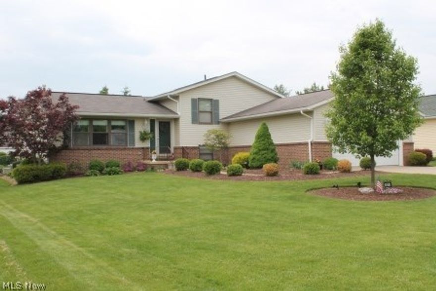 Immaculate and meticulously maintained split level on 3/4 of an acre landscaped lot. Kitchen with granite counter tops. Foyer entry and dining room have beautiful parquet floors. Family room w/fireplace and full bathroom w/adjoining office/computer room.  Perennial garden in enclosed fenced back yard. Enjoy the 4 season sun room. Great location to shopping, restaurants and I-71. Must see to appreciate owners pride of ownership.