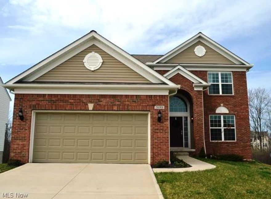 Stunning Pulte Built Colonial Featuring Beautiful Wood Floors in Foyer and Upgraded Island Kitchen with Slider.  Newer Deck and Gorgeous Lot Bordering a Pond.  Glamour Master Suite Features Walk-In Closet and Jetted Tub.  Neutral Decor Throughout Awaits your Finishing Touches.  Convenient 1st Floor Laundry and Completely Finished Lower Level with Windows and Full Bath Complete this Gem!  City Recreation Facility, Parks, Shopping and Easy Access to Freeways are Extras that will Seal the Deal!