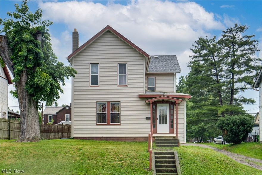 Cheaper than rent! Come take a look at this budget-friendly three-bedroom colonial. Numerous updates have been completed, including a new furnace, water heater, plumbing, and updated electrical system. With everything ready for immediate occupancy, enjoy the perks of a lovely deck at the rear, a fenced yard, and a detached two-car garage for parking and storage. Great opportunity to own your own home!