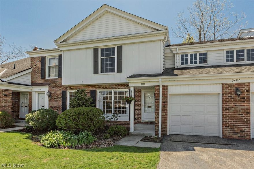 RENOVATED AND READY! This 3 bedroom, 2.5 bath low maintenance lifestyle home is located in the lovely community of Heathermore.  Many updates make this a prime opportunity for the next owners to make it their own.  Key features include all NEW HVAC (high efficiency furnace and air conditioner), fully remodeled kitchen including stainless steel appliances, white cabinets and lovely granite countertops.  The fresh, neutral paint tones throughout compliment kitchen and the open first floor plan.  There are two closet/pantry areas with the same new warm engineered wood flooring near the attached one car garage and a half bath.  The 2nd floor features 3 oversized bedrooms, each with abundant closets.  The master bedroom en suite includes a sitting/dressing area and TWO walk in closets.   There is natural light at every turn.  Thoughtful updates + unfinished expansive lower level - potential for recreation, office, exercise or home school space - make this home ready to enjoy for years to co