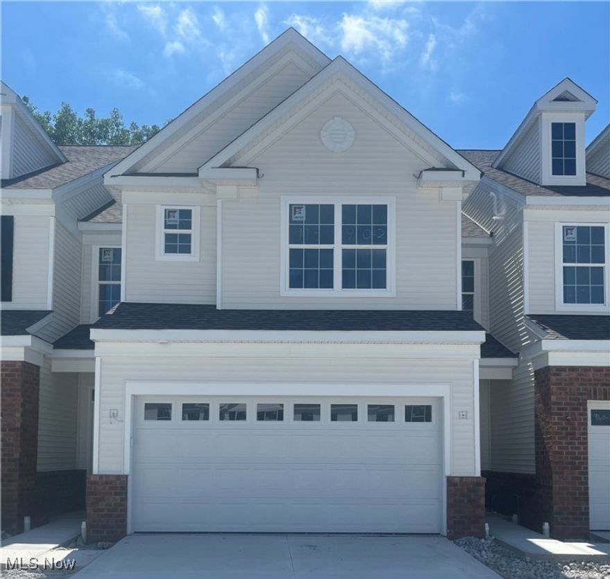 September Move-in Ready Townhome with Special Financing Available! This upgraded Ashton townhome was designed with your modern lifestyle in mind, featuring a thoughtfully expanded floorplan with a sunroom and owner’s suite extension for even more space to relax and entertain. The main level boasts 9’ ceilings, luxury vinyl plank flooring, and an open-concept layout filled with natural light. The stylish kitchen features stainless steel Whirlpool appliances, gas cooking, white cabinetry, and elegant granite countertops. The gathering room is highlighted by an electric fireplace and a wall of windows that flows seamlessly into the bright sunroom and your private outdoor space. Upstairs, you’ll find a convenient laundry room and three spacious bedrooms, including an extended owner’s suite with a luxurious ensuite bath featuring a large spa shower with seat, double vanity with quartz countertops, and beautiful finishes. The second bedroom also includes a walk-in closet and ensuite bathroom with double vanity sinks and separate washroom, perfect for guests or busy mornings. Enjoy the benefits of a Smart Home Package and the ease of living in a limited-maintenance community. Don’t miss your chance to own one of the final opportunities in this last phase! Schedule your tour today.