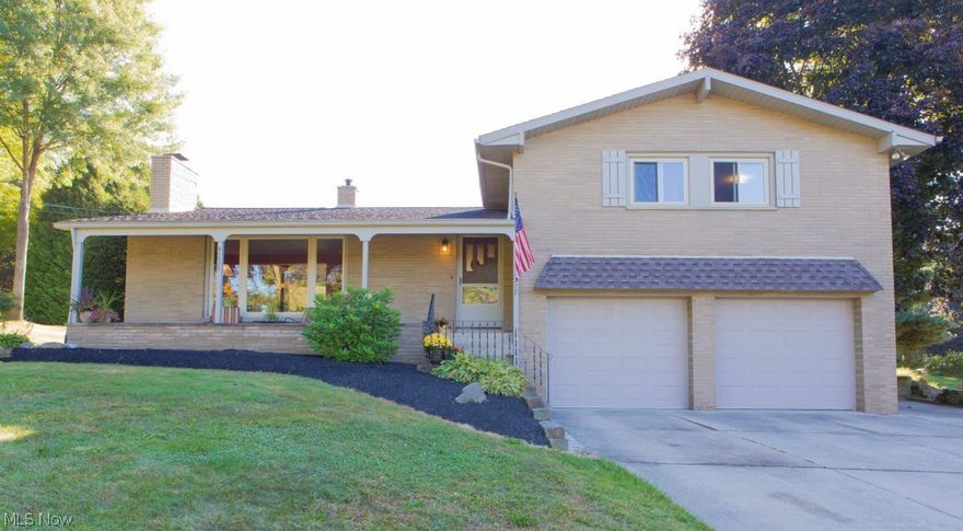This 3 bedroom, 2.5 bath split level is in excellent condition with multiple updates. Sip your morning coffee or tea in the three season room and enjoy the views. The bedrooms have oversized closets and the master bedroom has its own private full bathroom. An extra bonus room can be used as an office or media area. Partially finished basement with a fireplace and an extra stand up shower. Plenty of storage space. 2.5+ car garage with an extra storage or work area. Home warranty is being offered by the sellers. Call today for your private showing!