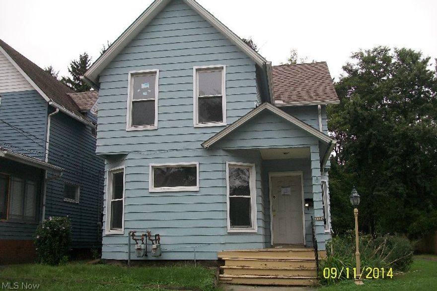 With a little work this is a solid pickup for an investor or owner occupant. "Property was built prior to 1978 and lead based paint potentially exists. The property is uninhabitable AND/OR severely damaged with deteriorated paint surfaces that will not be treated by VA and which will need to be opened or removed. Prior to seller receipt and approval of the full title package from foreclosure, title to the property will be conveyed by a quit claim deed.