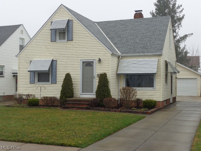 Nicely kept Bungalow Ready To Move Right Into!! Newer Oversized 2 Car garage(2006)!! Furnace and Central Air(2015)!! Roof 2007!! All Appliances Including Washer and Dryer Stay!! Entry Door(2015)!! Living Room Carpet and Dining Room Floor 2013!! Large Dormer Bedroom Upstairs!! Priced To Sell!! Wont Last!!