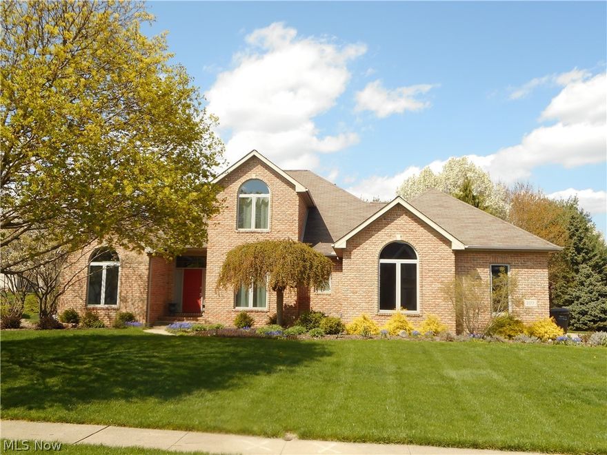 THIS 3700 SQ. FT. HOME OFFERS 4 BR 3.5 BA including a first floor master suite featuring a private full bath and large walk-in closet.  You can relax in the living room that has large windows allowing in natural light and a stone surround fireplace.  The kitchen as quartz counters and maple glazed cabinets.  French doors lead you to the den/office with vaulted ceilings.  The finished basement is a nice bonus that includes a large, recreation room, full bath and bonus room.  Home also has a side entry 3 car garage.  RENT IS $3,400 per month PLUS ALL UTILITIES.