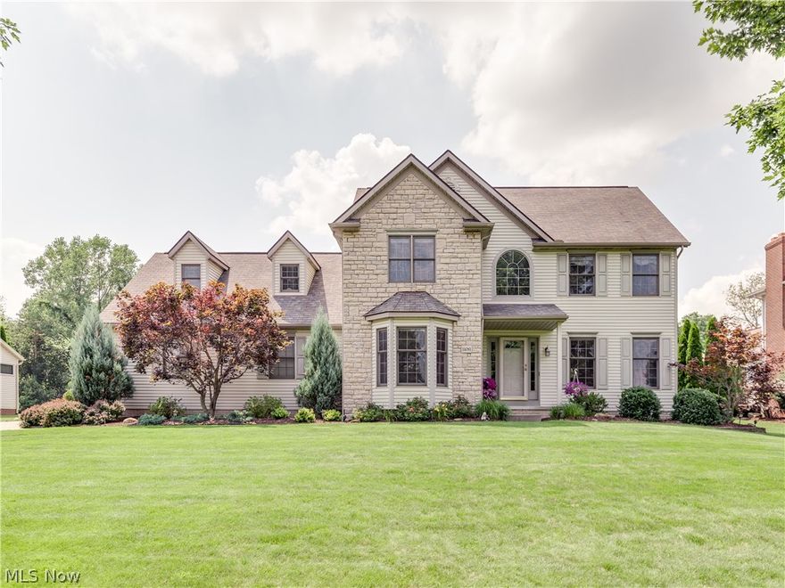 Meticulously maintained two story located in the Boroughs! North Canton schools-Lake Township. An open floor plan welcomes you as you enter this grand two story. The fireplace is a beautiful focal point with floor to ceiling brick and wood mantel. An all season sun room with vaulted ceilings leads to a wonderful deck for entertaining. Enjoy the private backyard on the stamped concrete patio. The back yard at night makes you feel like you're in Italy it's so romantic.  A lower level recreation room is a huge bonus here. It adds an additional approximate 856 square feet to this already spacious home and includes a bar and a full bath. Convenient first floor laundry. And a pampering master suite tops things off!