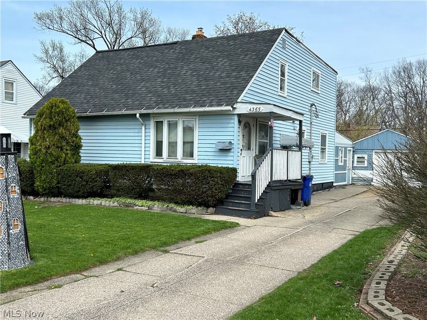 Welcome to this spacious bungalow located in a highly sought-after Cleveland neighborhood! Offering 4–5 large bedrooms and 2.5 baths, this home provides plenty of room for flexible living arrangements—whether you need extra bedrooms, a home office, or guest space. The generously sized bedrooms give everyone room to spread out and enjoy added comfort.

Ideally situated near the Metroparks, shopping, the airport, and major highways, you’ll enjoy easy access to both nature and everyday amenities. The basement features a cozy gas fireplace, creating a warm and inviting space perfect for relaxing or entertaining.

While the home does need some cosmetic updates, it’s a great opportunity for buyers looking to add their personal touch and build equity. Priced to sell, this property offers fantastic value for both space and location—don’t miss your chance to make it your own.