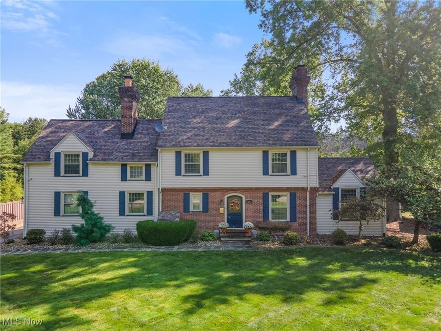 Experience the perfect fusion of casual elegance and sophistication across three meticulously designed levels in this exceptional Warren residence. With stunning park-like vistas of the 5th hole at Trumbull Country Club and a prime location just minutes from shopping and downtown, this home is truly a standout. The beautifully landscaped backyard, featuring a delightful sunroom that overlooks the stamped concrete patio, is sure to enchant.  As you enter, a spacious foyer welcomes you, leading to a gracefully ascending staircase. To the right, a cozy family room awaits, where hardwood flooring seamlessly transitions into the adjacent dining area. The kitchen offers ample cabinet and counter space, ideal for all your holiday preparations. An office provides a personal retreat, perfectly suited for remote work.  On the upper level, you will find five generously proportioned bedrooms, three full bathrooms, and abundant closet space for the entire family. Recent enhancements include a new roof with updated gutters and gutter guards, a stamped concrete patio, new flooring throughout, fresh carpeting, an added year-round Florida room, a wood-burning fireplace with a blower capable of heating the entire first floor, re-insulation of the home, a 12x16 shed, and an 8x16 greenhouse on a secure foundation. This residence truly captures the essence of a dream home.