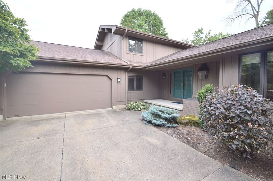 Quality abounds this this two story Poland home.  The open main level plays host to a welcoming foyer with a custom ceramic surface; a sunken great room with a vaulted ceiling, wet bar, and gas fireplace; a spacious eat-in kitchen with built in double ovens, cooktop range, and dishwasher; a large living room, a formal dining room overlooking the great room; a first floor bedroom; a four season sun room with new energy efficient windows and new split unit HVAC system; a full size laundry / pantry area with washer and dryer; a half bath; and a mud room when entering from the garage.  Two spacious bedrooms including a master suite with full bath and a second full bath with whirlpool tub comprise the second level.  A basement and crawl area provide ample storage and a second laundry area.  Updates include master bedroom windows(2014), roof(2008), Trane furnace(2006), stained exterior(2015), ceramic flooring, and bathroom vanities and faucets.  Exterior features include an oversized 2 car h