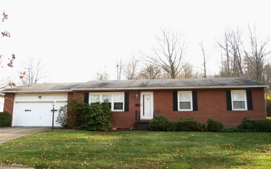 All brick 3 bedroom, 1/1/2 bath Ranch on cul-de-sac street that backs up to Stan Hywet. Hardwood floors, Finished basement with paneled rec room and glass block windows. Nice screened-in porch overlooking wooded lot. Two car attached garage with opener. Available to show 11/1/14.