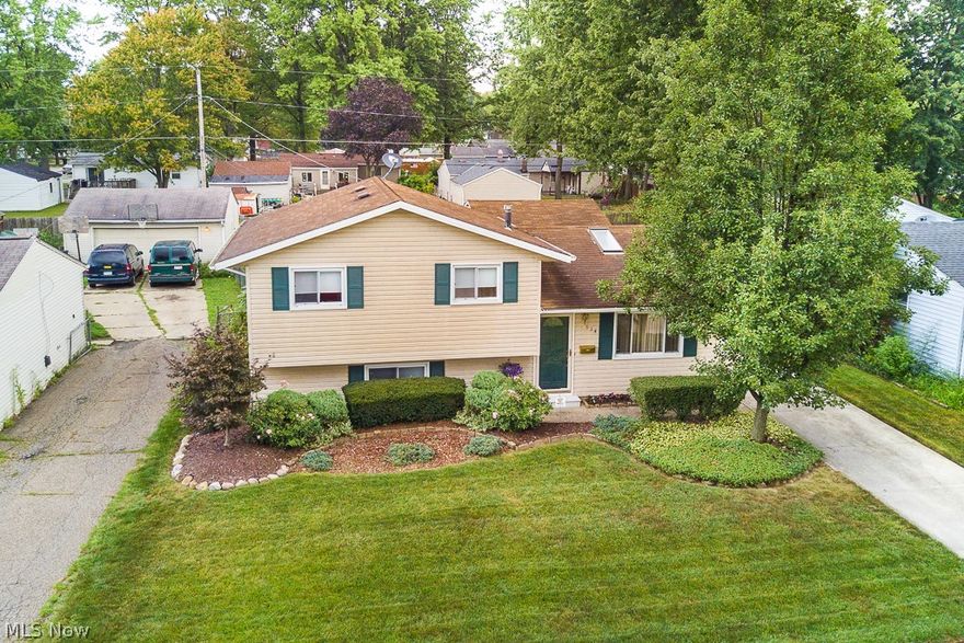 This home is STUNNING, BEAUTIFUL, OUTSTANDING FROM START TO FINISH and you are sure to fall in love...Over 1700 Sq feet that has been upgraded/remodeled from the outside to the inside with absolutely no expense spared in the care of this home and it has been pre inspected for your convenience & comfort! Please review the photos to see the update on this 3 bedroom, 1.5 bath split level home that include a fresh exterior, deep lot and only the finest remodeled cabinets kitchen and baths, flooring, etc on the interior. Kitchen appliances included.  Kitchen is gorgeous with GRANITE COUNTERS and a light filled dinette not to mention the VAULTED CIELING that extends through the cozy formal living room. Huge Family room for relaxing and entertaining. Oversized laundry also! Owners bedroom includes ample closet space. Remodeled bath. Situated in a desirable location with a 2 car garage, storage shed for additional item and minutes from shopping/highways! Gas heat and central air for year round