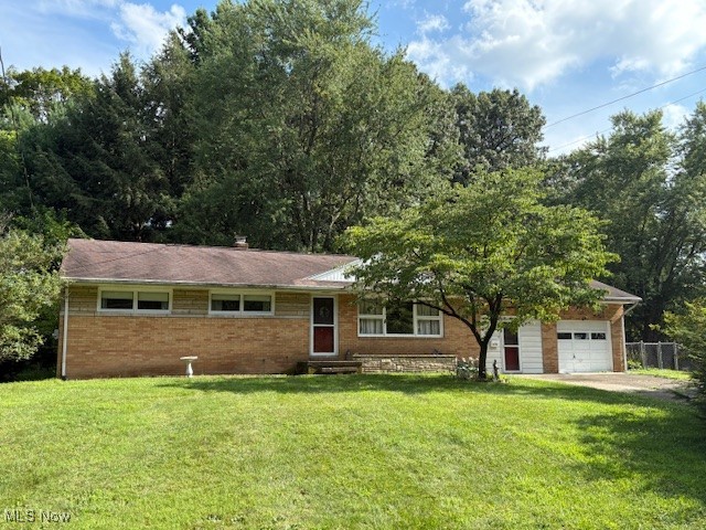 All brick 3 bedroom 1.5 bath ranch with over 1400 sq. ft. located in Perry Twp. Fenced rear yard with storage shed. Large finished breezeway with first floor laundry room. Large 20x13 living room with brick fireplace. Finished basement with brick fireplace. Updated furnace and A/C. Glass block windows in basement. Perry Local Schools. With some cosmetic updates this one will make a great house to call HOME!
