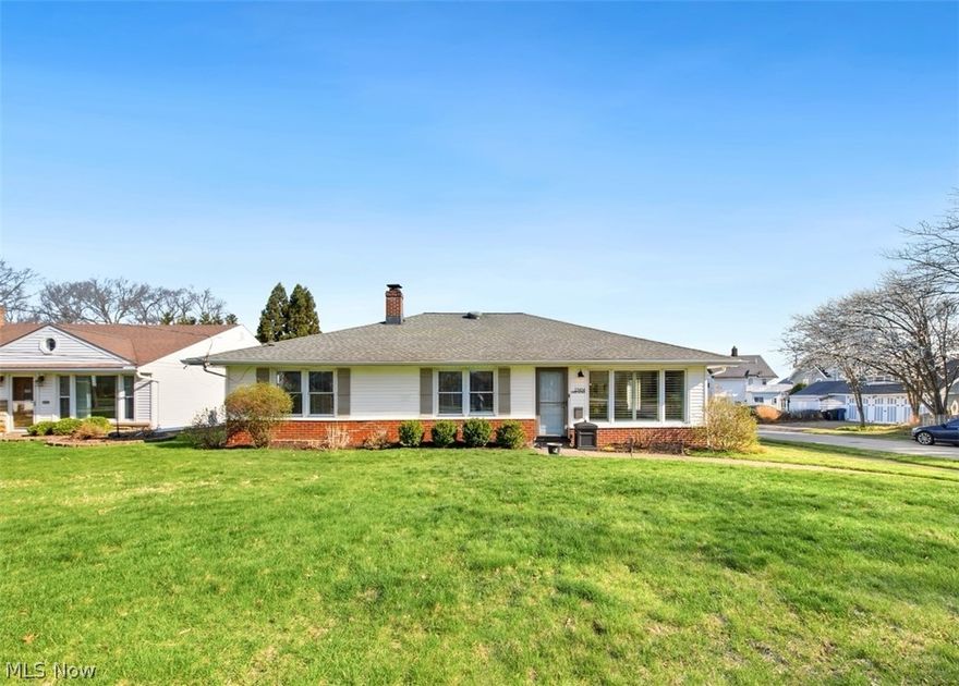 Welcome to this warm and comfortable ranch in a desirable neighborhood of Bay Village. This home is seconds away from the shores of Lake Erie. This beautifully updated 3-bedroom home offers 1,440 square feet of living space, blending modern upgrades with everyday functionality. Step inside to find a bright, inviting layout designed for easy living. The updated kitchen is a standout feature, showcasing stainless steel appliances, granite countertops, and classic shaker cabinetry, perfect for both cooking and entertaining.
Conveniently located just off the kitchen, the laundry room includes a newer washer and dryer with built-in storage cabinets, and access to a half bath, adding practicality to your daily routine. Down the hallway, you’ll find a fully updated full bathroom as well as, three well-sized bedrooms, including the primary bedroom with walk in closet and a modern french doors out to the backyard.
Outside, enjoy a fully fenced yard which is ideal for relaxing evenings or caring for pets. The property also features a detached garage and a sizeable driveway, providing ample parking and additional storage. With its thoughtful updates, efficient layout, and prime location near parks, schools, shopping, and lakefront amenities, this home is ideal for you to just move your things in and start living a relaxing life. The purchaser also has the option to opt in or out of the Bay View Park Association that has a lakefront park for you to enjoy. Don’t miss your chance to enjoy living in one of Bay Village’s most desirable areas.