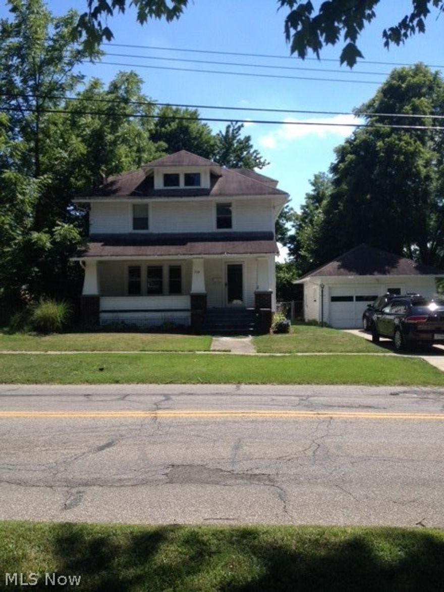 Welcome Home to this Classic Century home. Well maintained with newer windows, hardwood floors and beautiful natural oak trim throughout the house. Built-in storage and display cases in the dining room coupled with a gas fireplace just adds to the charm of this amazing home. Seller will install a new roof when weather permits. Don't miss this one!!