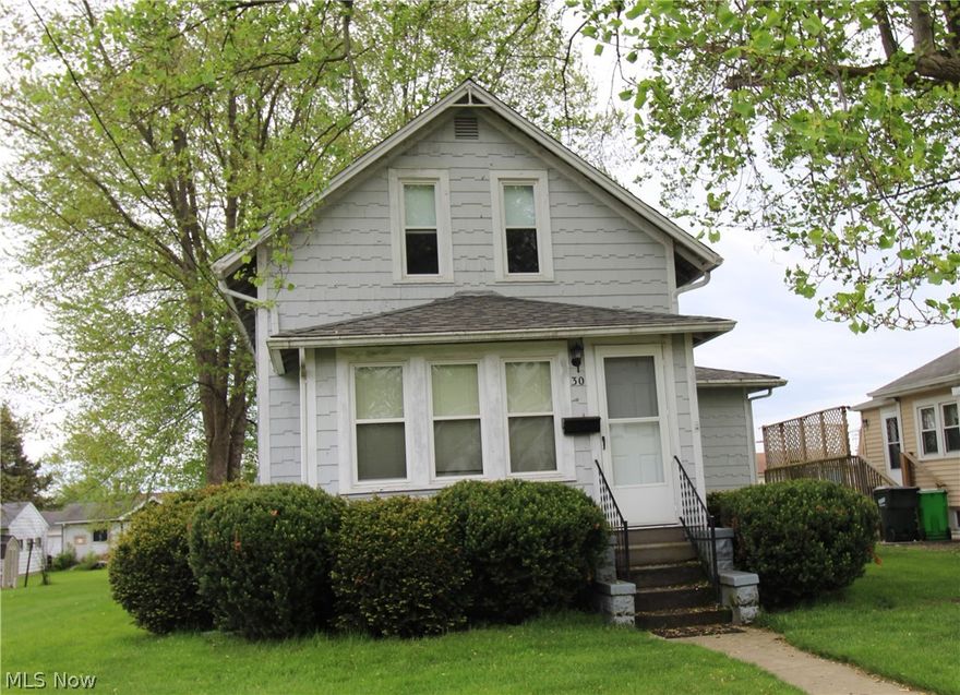 Great little 3 Br house ready for your finishing touches. Woodwork is beautiful throughout the whole home, nice enclosed sun porch, first floor bedroom, large laundry room and first floor bath.  The second floor had not been used in years but features two bedrooms and an area which could be used as a playroom or office. New water heater June 2020.