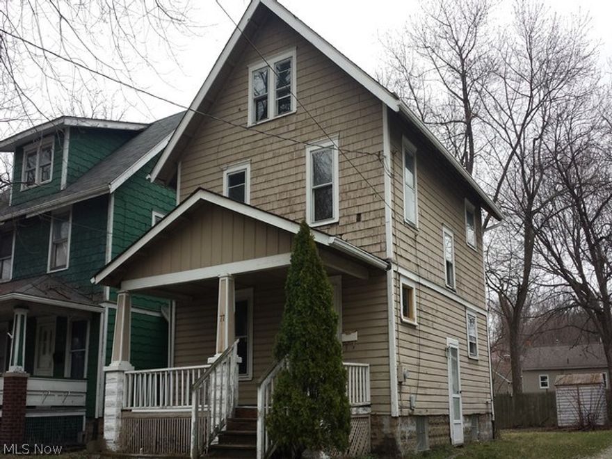 Charming colonial on the southeastern end of Akron. Home is close to several parks, shopping, major roadways, and more. Home has tons of character, with dark wood accents, wood floors, built-in storage, and a fireplace. Outside, you'll love the front patio, back deck, and fenced backyard. Don't miss out on this great find, call soon!
