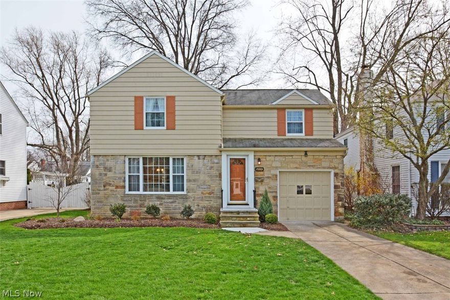 Lovely Colonial on super RR street! Walk to Linden Park! Freshly painted interior has traditional floor plan with newly refinished hardwood floors, formal Livingroom with built-ins and decorative fireplace, formal dining room, Kitchen with newer appliances, tile floor and ceiling! Finished knotty pine basement! Updates include windows, wood fence, exterior painting, landscaping, front steps. Great starter near shopping, schools, Metroparks and freeways!