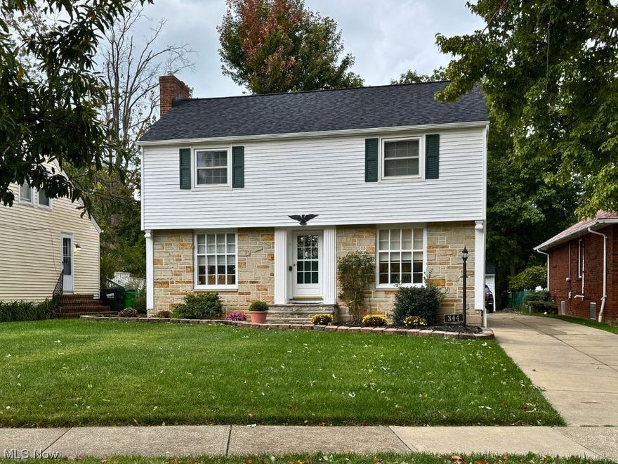 Welcome to this meticulously maintained Colonial situated on a generous lot, this property boasts a host of updates and amenities that make it the perfect place to call home. The updated kitchen, complete with a convenient breakfast nook, was renovated in 2021 and is a chef's delight. All appliances stay. Experience year-round comfort with a brand-new AC system installed in 2021. The new carpet (2023) on the main level, staircase, and hallway adds a touch of elegance to the living space. The full bath was updated in 2019, offering modern fixtures and finishes. The inviting Living Room is a cozy retreat with it's charming Fireplace. Beyond the living room, the Sunroom features a beautiful wood ceiling and sliders leading to an expansive deck, perfect for relaxing with a morning coffee while overlooking the impeccably landscaped yard. This property also offers the convenience of a two-car garage, providing ample storage and protection for your vehicles.