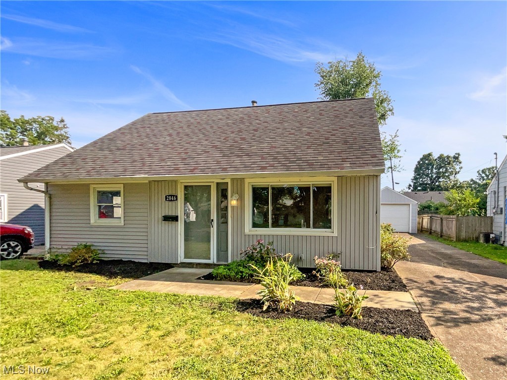 Charming and full of character, this 4 bedroom Cape Cod home offers a perfect blend of classic design and modern updates. The main level features two spacious bedrooms and a full bath, while the upper level offers two additional bedrooms and a half bath, ideal for a home office, or extra living space. You'll find neutral finishes throughout, granite counters in the kitchen, and a comfortable layout perfect for everyday living. Step outside to enjoy the fenced backyard with a patio, ideal for outdoor dining, play, or gardening. A 1-car garage adds extra storage and convenience. Located within walking distance to the nearby elementary school, this home is a wonderful option for those looking for classic charm with modern touches.. 100-Day Home Warranty coverage available at closing
