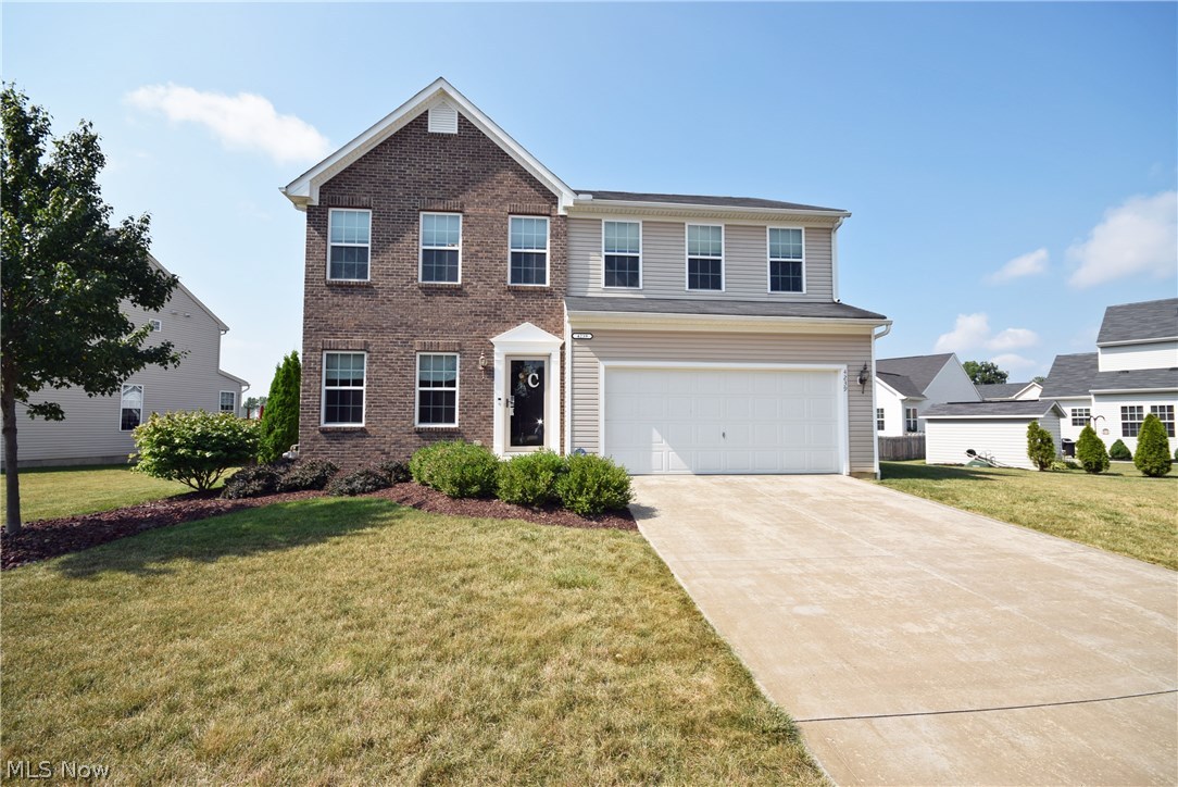 Don't miss out on this 4 bedroom, 3.5 bath, 8 years young colonial with 9 foot ceilings, finished basement and fenced in backyard. Large kitchen which expands into the morning room with vaulted ceiling and plenty of windows supplying an abundance of natural light. Updated Kitchen with new high-end cabinets, island and attractive granite counter-tops. Open floor plan, as kitchen opens to the spacious family room. Front foyer with stylish wood grain tile floor opens into a room that can be utilized as a living room, office or formal dining room. Master bedroom has a huge walk-in closet and updated bathroom. Master bathroom has dual sinks and large updated walk-in shower. Laundry room is located on the second floor for easy convenience to the bedrooms where all the dirty clothes come from and the clean clothes go back to! Basement has 800 square foot finished area with a full bath, great for entertaining guests! Call to see this home today, before it is gone!