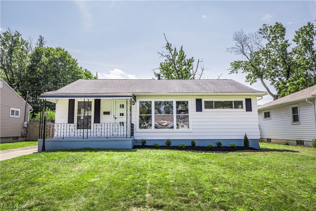 Looking for a ranch-style home in Cuyahoga Falls? Look no further! This charming 3-bedroom, 1-bathroom gem is the epitome of move-in ready. From refinished hardwood floors to fresh interior and exterior paint, nothing has been missed. You'll love the modern touches in the bathroom and kitchen, featuring stylish LVP flooring, new kitchen counters, and stainless steel appliances. Say goodbye to the old, and hello to the new with the walk-in shower, carpet in the lower-level rec room, and updated hardware and fixtures throughout. Rest easy knowing that major investments have been made, including a 30-year architectural shingle roof, vinyl replacement windows, a newer furnace, hot water tank and electrical panel. Entertaining is no issue here with the open kitchen/dining area and the spacious lower-level rec room. Make use of the large 2-car garage for all your storage needs. Enjoy the seasons outdoors in your fenced backyard, complete with a shed. This home is truly a turnkey – there's ab