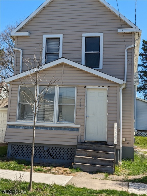 2357 19th St SW Akron, OH 44314 is a large 3 bedroom 1 bathroom home close to the interstate. This home has an enclosed porch with lots of windows. The first floor has wood look floors while the bedrooms and stairway are carpeted. There is no garage. This home is Leasing for $1,100 per month plus all utilities. There is a one year minimum lease and it is professionally managed, requires Security Deposit, Water Deposit and 1st month rent to a well qualified tenant. There is no smoking in the home and pet's are at the owners discretion with a pet deposit &/or pet rent. Security deposit is equal to one month's rent and is due at signing of the lease with the first months rent and an additional Water Deposit of $400 and all utilities in tenants name prior to receiving keys. Utility accounts are the responsibility of the tenant. 1st step: Answer Vetting Questions, 2nd step: free Application, 3rd step: clients to pay for background check that have seen the property and would like to move forward. No Exceptions to these steps. Thank you for your cooperation. Professionally managed property. Applicants must answer vetting questions & use free app link prior to showing appointment being scheduled! Call your favorite real estate agent to show you the property or call listing agent. Tenant to supply appliances.