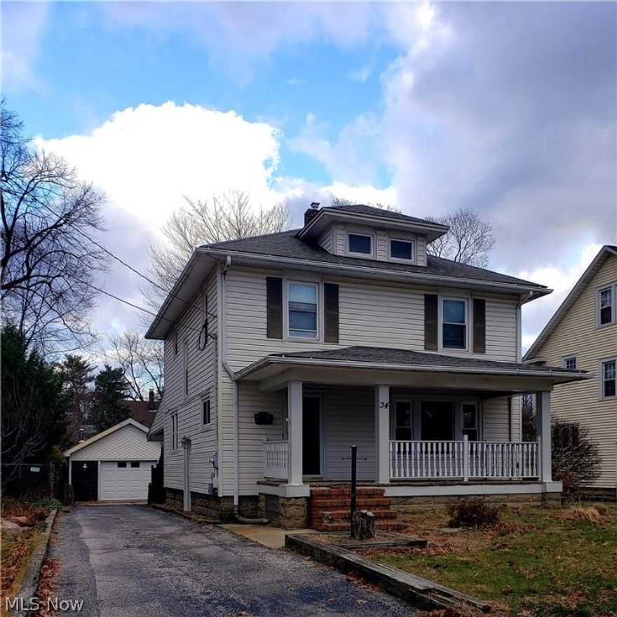 Charming location, large front porch, and lots of character! Lovely three bedrooms 1.5 bath colonial with one car garage. There is a nice sized living room, formal dining room, eat-in kitchen, family room, half bath and mudroom on the first floor: three bedrooms and a full bath up.  Enjoy the fenced yard, covered back porch and large deckThe property is being deeply discounted from the foreclosure appraisal valuation to entice offerors to take the risk of investment and ownership. The garage has a large attached shed.
 
In this case, the asking price is $95,000.00; in the strictly as-is condition; via SPECIAL WARRANTY DEED; and subject to buyer assuming responsibility for ALL senior liens and encumbrances, closing cost, a $595 admin paid to the asset management company and including but not limited to ad valorem (real property) taxes which have accrued since the date of foreclosure. In essence, this is a Cash for Deed transaction.