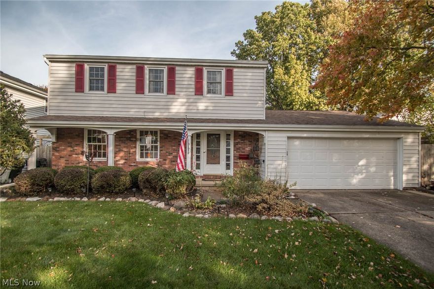 Welcome home to this spacious 3 bed, 2 bath colonial  located on quiet cul-de-sac in the heart of Elyria. The first floor features large, open rooms with newer plush carpeting.  The Kitchen is spacious and inviting with its Coca-Cola décor and new laminate flooring. The Family room features built-in cabinets for all your storage needs.  Upstairs you will find 3 spacious bedrooms with hardwood flooring and a full bath.  Improvements include: Newer carpeting, roof was replaced in the last 10 years, newer furnace, newer fridge & above ground pool is 6 years old with a brand new heater installed this year.  The backyard is fully fenced in, featuring a large patio and an above ground heated pool for entertaining your guests! Call today for a private tour!