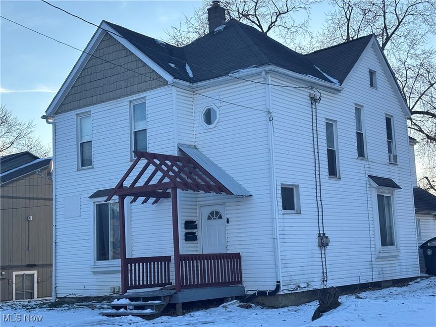 HIGH DEMAND LOCATION!$$$ Just steps from the University of Akron. This turnkey two-unit home is fully tenant occupied with tenants paying $1100/mo per unit and all utilities. Each unit has 3 bedrooms, 1 bath and has its own in unit laundry. All mechanicals have been redone. Water heater and carpeting replaced in 2023. First floor unit has added luxury vinyl in the kitchen and bath in 2023. Large parking area behind the building.