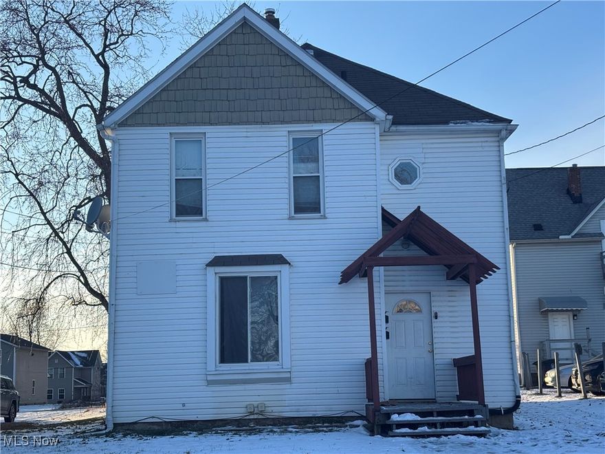 HIGH DEMAND LOCATION!$$$$ Just steps from the University of Akron campus. This turnkey two-unit home is fully tenant occupied with tenants paying $1100/mo per unit and all utilities. Each unit has 3 bedrooms, 1 bath and has its own in unit laundry. All mechanicals have been redone. Water heater and carpeting replaced in 2023. First floor unit has added luxury vinyl in the kitchen and bath in 2023. Large parking area behind the building.