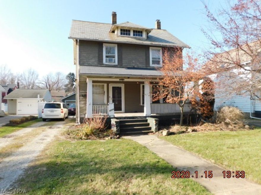 Solid home in need of a little TLC.  Peeling paint exterior. Interior is pretty squared away. Spacious rooms. Full Basement and walk-up attic w/ one room finished.  Freddie Mac will offer homebuyers and select nonprofits an opportunity to purchase HomeSteps homes prior to competition from investors through the Freddie Mac First Look Initiative. During the first 20 days, a home is listed for sale in the Multiple Listing Service ("MLS"), HomeSteps will consider purchase offers from owner-occupants, second home purchasers, public entities or their designated partners.  Seller will not complete any repairs to the subject property, either lender or buyer requested. The property is sold in AS-IS condition