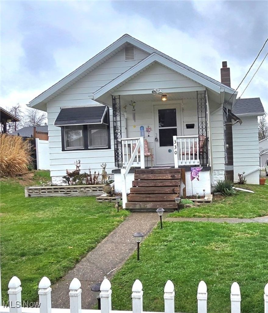 Move In Ready 2 bedroom Bungalow with oversize 1 car Garage, Gas Heat and Central air-conditioning
Hardwood Floors in Living Room and Bedroom, Fully Equipment Kitchen, Covered Front and Side Porches, Garage and Off Street Parking, Many Updates, New Lighting and More, A Well Taken Care Super Clean Home. Possession Can Be Time of Transfer. Very Quite Street. a Well Cared For Home Truly Move in Ready, Located in the City but in Wayne Township ( NO City Income Taxes. Larger then it Looks This is a Great Home.