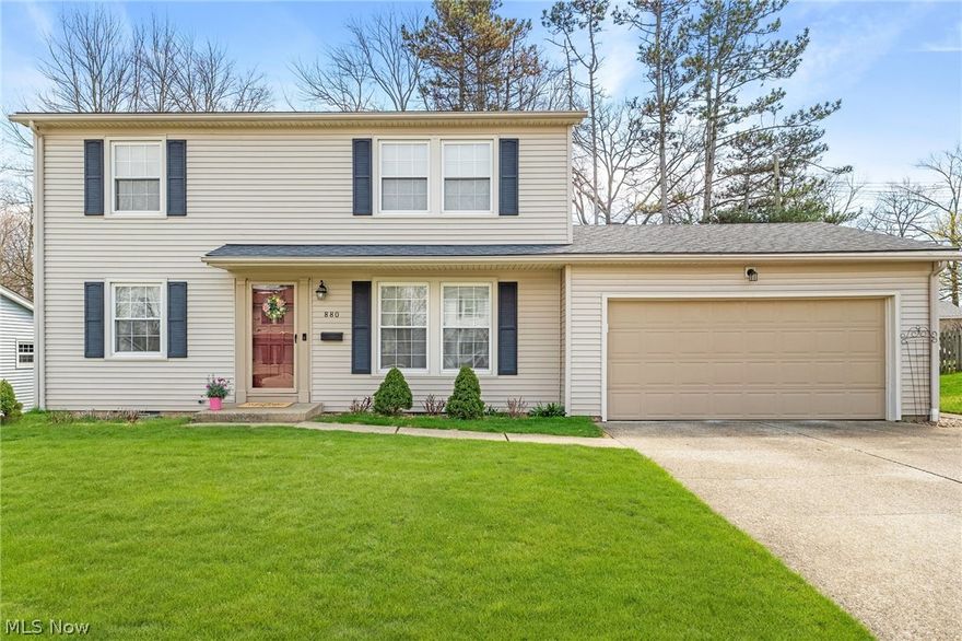 Beautifully and meticulously maintained, 3-bedroom Colonial in desired Cuyahoga Falls. This inviting home features an open main level with spacious Family Room, perfect for relaxing or entertaining. The Kitchen has been updated and expanded and all appliances stay. A Guest Bath is also located on the main level. Upstairs, you’ll find three bright and comfortable bedrooms, including a generous Primary Bedroom with large walk-in closet, and an updated Full Bath. Gorgeous, hardwood flooring runs throughout main and upper levels, adding warmth and character. The finished Lower Level provides additional living space with a roomy Rec Room, plus a dedicated workshop, perfect for hobbies and extra storage. Notable updates include newer furnace (April, 2026), Whirlpool refrigerator (2025), GE range (2023), Whirlpool dishwasher (2022), hot water tank (2020), and roof (2009). A number of interior doors were also upgraded throughout the home. Prime location is convenient to shopping, dining, and entertainment of Portage Crossing, as well as the reconstructed historic district on Front Street in downtown Cuyahoga Falls. Parks, playgrounds, schools, gyms, library, and other amenities are all nearby. Commuters will enjoy easy access to Route 8, North and South. One-year home warranty is included. Schedule your private showing today.