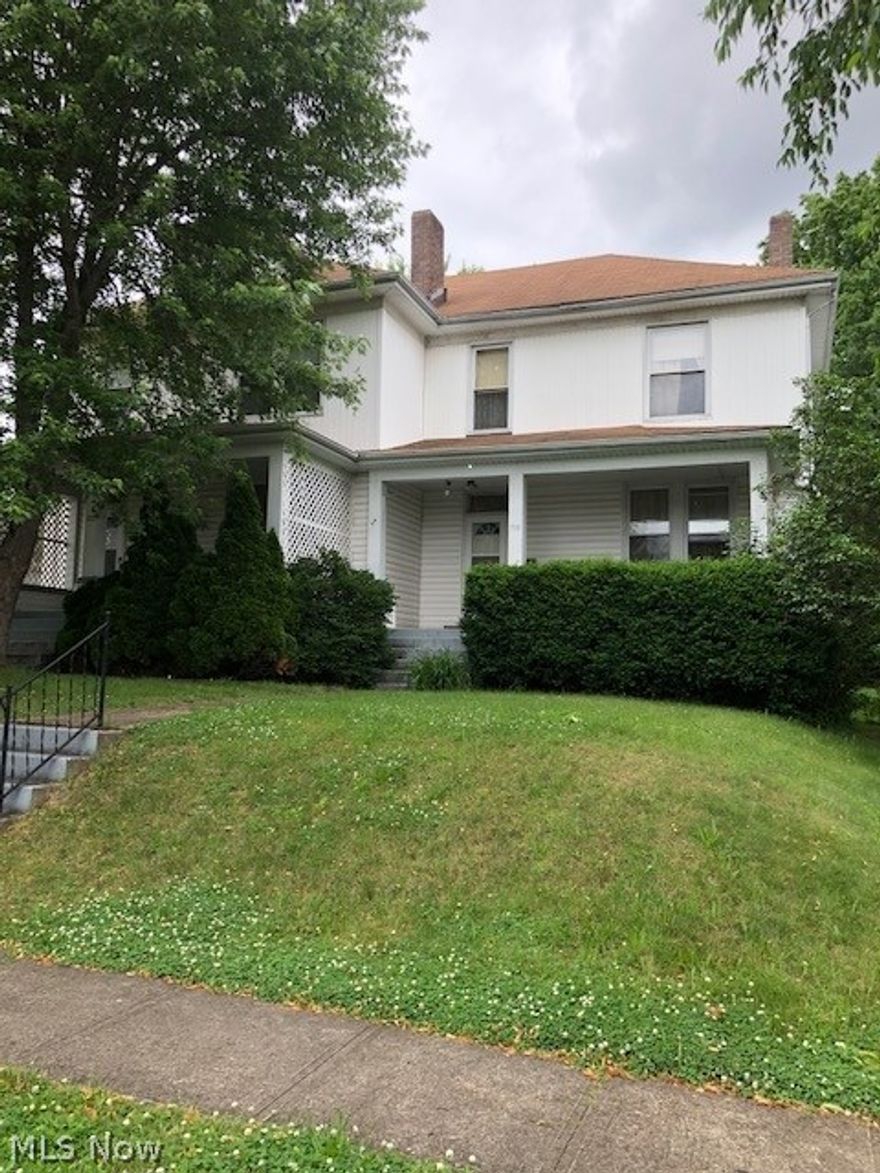 3,528 sq. ft. living space.  Convenient north location, close to shopping and dining.  Large single family home easily converted to duplex.  Carpet throughout and linoleum bathrooms and kitchens.  Large bedrooms and plenty of closet space. 1 dishwasher, 2 ranges, 2 refrigerators, 1 washer & several smoke detectors to stay. 6 automatic security lights on the home & garage. Nice sized attic . All utilities are separate, except water.