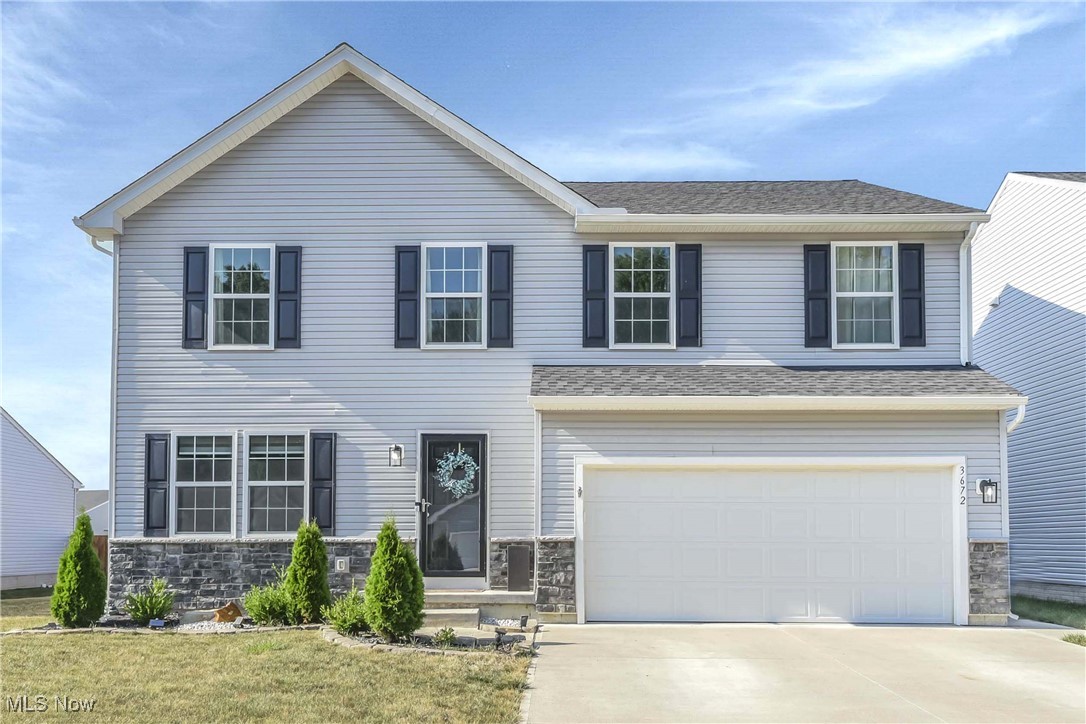 Golden Opportunity To Own A Recently Built Home, Without Having To Go Through The Extensive New Build Process! This Pristine Colonial Was Built In 2021 And Is Located In The Beautiful Monarch Grove At Martin?s Run
Development. Entering The Home, There Is A Versatile Multi-Function Room That Makes A Great Office, Living Room, Or Playroom, With A Conveniently Located Half Bathroom Just Around The Corner. The Remainder Of The Main Level Offers A Spacious Open Floorplan, Starting With A Cozy Family Room Featuring A Gas Fireplace, Shiplap Accent Wall And Plenty Of Natural Light. This Space Flows Into A An Oversized Kitchen Containing A Large Island With Breakfast Bar, Stainless Steel Appliances, And An Ample Amount Of Cabinet And Counter
Space. The Adjacent Dining Room/Morning Room Is Bright And Airy With Vaulted Ceilings And A Sliding Door For Easy Access To The Backyard. The Second Floor Of The Home Consists Of Four Total Bedrooms, Highlighted By A
Well Equipped Master Suite, Including A Full Bathroom And Sizeable Walk In Closet. This Second Level Further
Provides An Additional Full Bathroom And A Laundry Room Located Directly In Between The Four Bedrooms! The Full Basement Offers A Large Recreation Room With Vinyl Flooring And Built-In Electric Fireplace, As Well As
An Additional Finished Room And Roughed-In Plumbing For Another Full Bathroom. The Fully Fenced-In
Backyard Features A Concrete Patio For Entertaining, Wooden Pergola, And Separate Fire Pit Area. Great Location
With Close Proximity To Highways, Lakeview Park And Beach, Black River Landing, Spitzer Marina, Mile Long
Pier, Lighthouse Commons, And Countless Shops And Restaurants On Broadway. 14 Years Remaining On Current
Tax Abatement!