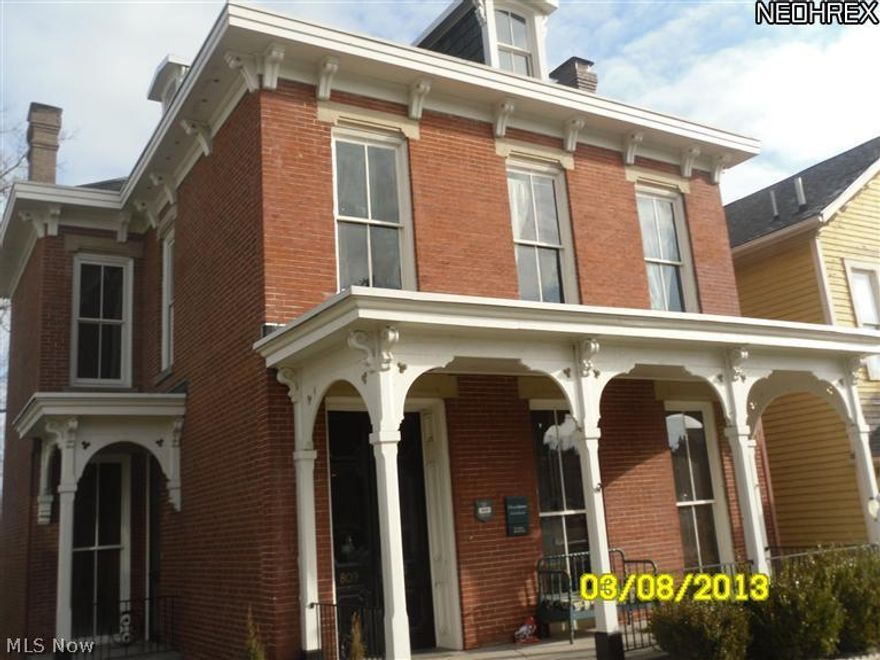 Historic District Location and Beautifully Restored Interior by Local Architect.  Paved parking in rear.  Newer electrical.