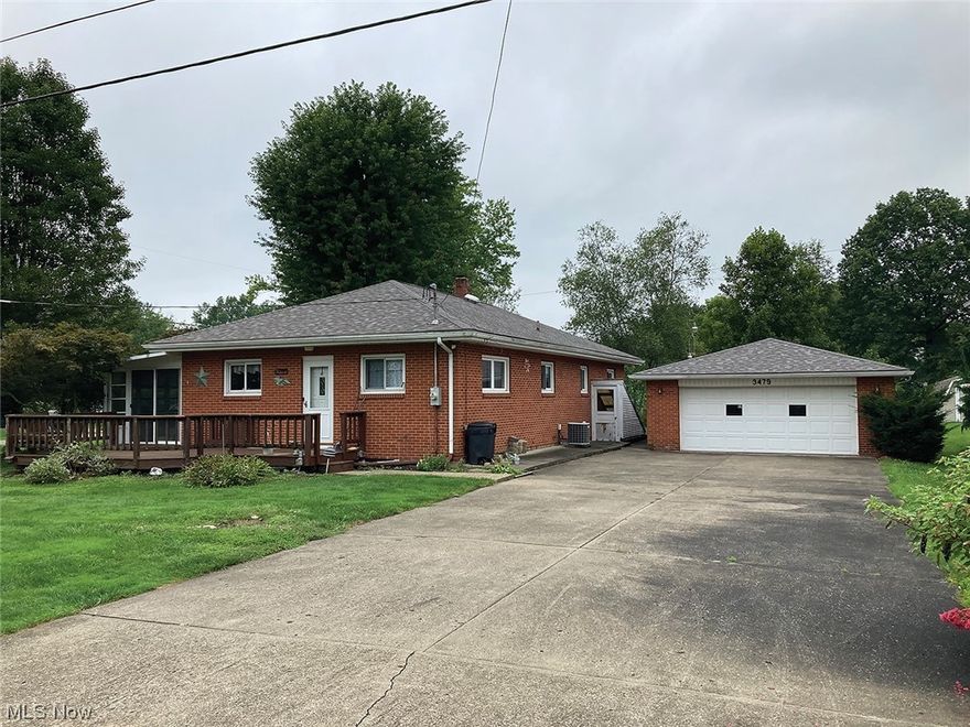 Good Brick Ranch Home & Garage – Corner Double Lot – Concrete Drive - Goshen Twp. – Tuscarawas County – Online Bidding Available on Real Estate Only. Family-owned for years. ABSOLUTE AUCTION, all sells to the highest bidder on location. ONLINE BIDDING BEGINS THURSDAY, SEPTEMBER 28, 2023 – 12:00 PM and AUCTION LIVE ON-SITE BIDDING WILL BEGIN TUESDAY – OCTOBER 3, 2023 – 10:00 AM, REAL ESTATE SELLS AT 11:00 AM. Real estate features a good brick ranch home with an applianced kitchen, dining room, large family room with picture window, access to sunroom and deck, three bedrooms, and full bath. (hardwood floors under carpet in the living room, dining room, and bedrooms). Full basement partly finished with kitchenette, rec room, possible 4th bedroom, laundry area with washer and dryer, shower bath. Outside entrance. Breaker electric, modern FA gas furnace, central air. Replacement windows with marble windowsills. Two-car detached brick garage with attached 3rd rear bay, new shingles on house and garage in 2017. County water, private septic system. Small storage shed. Corner double lot. Nice location. TERMS ON REAL ESTATE: 10% down auction day, balance due at closing. A 10% buyer’s premium will be added to the highest bid to establish the purchase price. Any desired inspections must be made prior to bidding. All information contained herein was derived from sources believed to be correct. Information is believed to be accurate but not guaranteed.