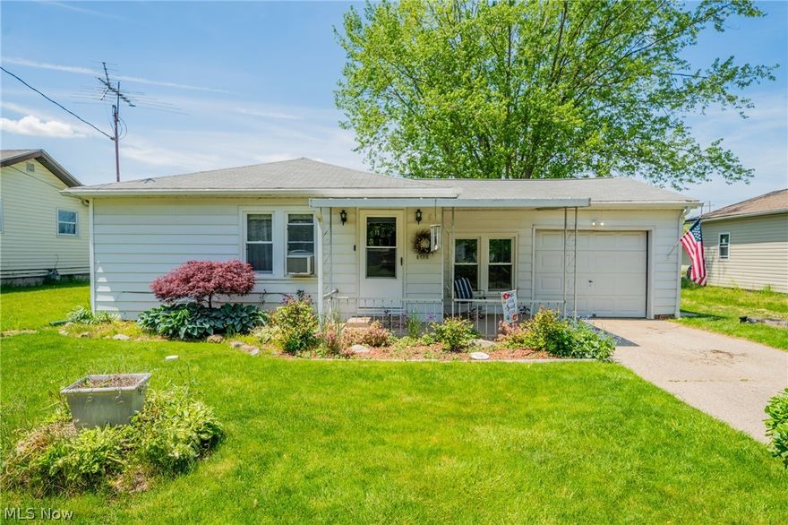 Lovely ranch on a no outlet street! This house is much bigger than it appears from the outside! The bedrooms and bathroom have adorable built in drawers. There is a den off of the living room that could be used as an office, library or play room. Includes spacious, eat-in kitchen and large laundry room. Also included is a nice sized fenced-in backyard.