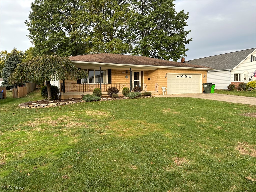 Welcome to this large, very well maintained, custom built ranch home in a fabulous neighborhood! There has only ever been one owner who has taken great care of the property inside and out. The home offers incredible main floor living as well as having a full basement. It features three very large bedrooms with pristine hardwood floors, one full bathroom, one half bathroom and a large eat-in kitchen. There is a great family room with a fireplace and access to the back patio. The oversized dining and living rooms have gorgeous natural light and hardwood floors in excellent condition. The basement is a great opportunity for a family room, a play room, a game room, a workout room, extra storage, or a flex space for entertaining. It even has a sound proof room great for practicing musicians! The options are endless. The home sits on a nice piece of land that has been well cared for. It is close to many amenities including shopping centers, restaurants, a golf course, parks and highway access. This truly is a gem and a must see! Schedule your showing today!
