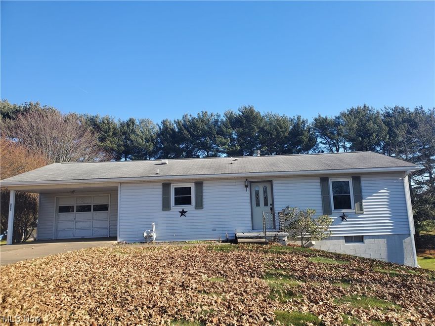 Great location for this 3 bedroom ranch style home on large lot. One owner home.   Immediate possession.

Hot-tub in basement stays - hasn't been used recently - not warranted.      The shower upstairs has never been used.    Washer and dryer stay but are not warranted.