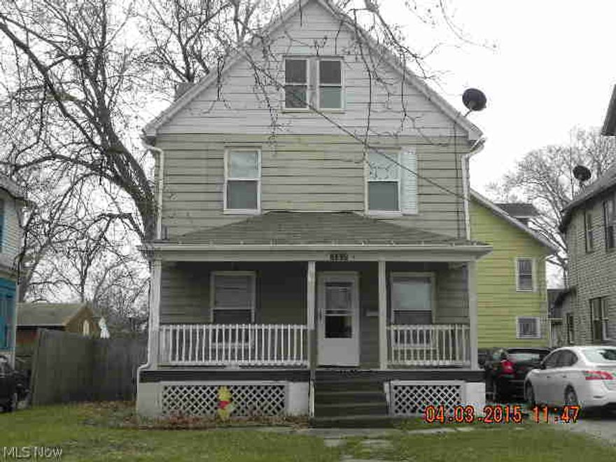 Large colonial offers some updates.  Newer Regency windows throughout the home.  Roof has been replaced in last 10 years.  1st Floor offers living room, sitting room, dining room w/pocket doors and built-in china cabinet.  3 bedrooms upstairs w/original hardwood flooring and a remodeled full bath.  Home offers a full, walk up attic that could be refinished into a 4th bedroom or other use.  This home is in need of TLC to bring it back to what it once was.  Lorain Point of Sale repairs will be buyer responsibility.  Selling as is.