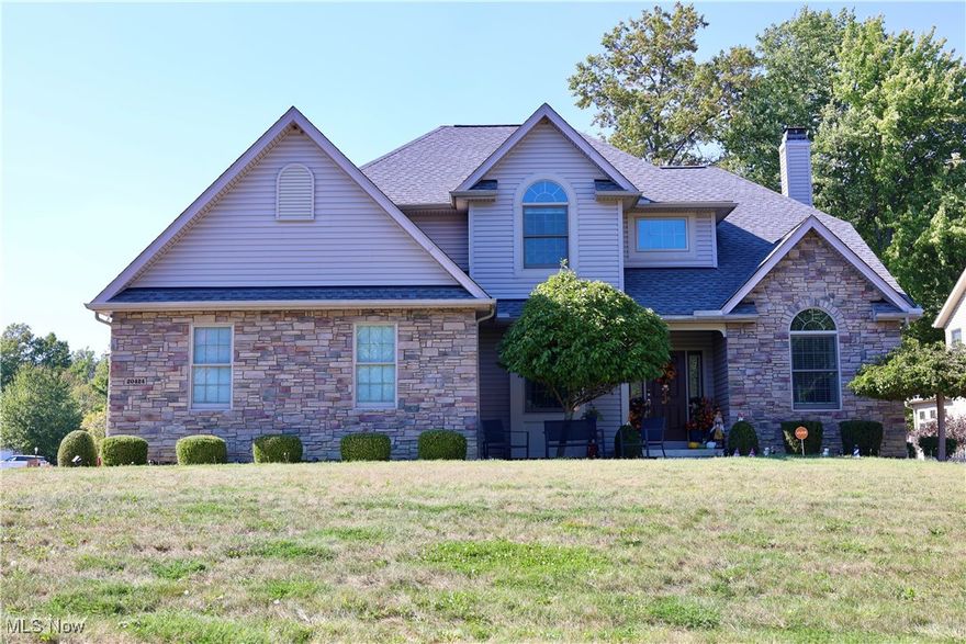 Beautifully updated 3-bedroom, 3.5-bath colonial offering over 3,535 sqft of living space on a private 0.43-acre lot in sought-after Albion Oaks! This home welcomes you with a two-story foyer, a granite and stainless-steel kitchen with island, a formal dining room, and a spacious great room with fireplace.
The primary suite features dual walk-in closets and a spa-like bath, providing the perfect retreat. The finished lower level includes a wet bar, recreation room, and guest suite—ideal for entertaining or extended stays.
Enjoy the fenced backyard, patio, and fresh updates throughout. Brand new roof installed in 2023 with a warranty transferable to the new owner for added peace of mind.  A new microwave and water heater also recently installed.
Truly move-in ready and conveniently located near schools, parks, and shopping!
Excluded fixtures: white armoire (basement); bookshelves (owner's suite closet); gazebo (backyard)